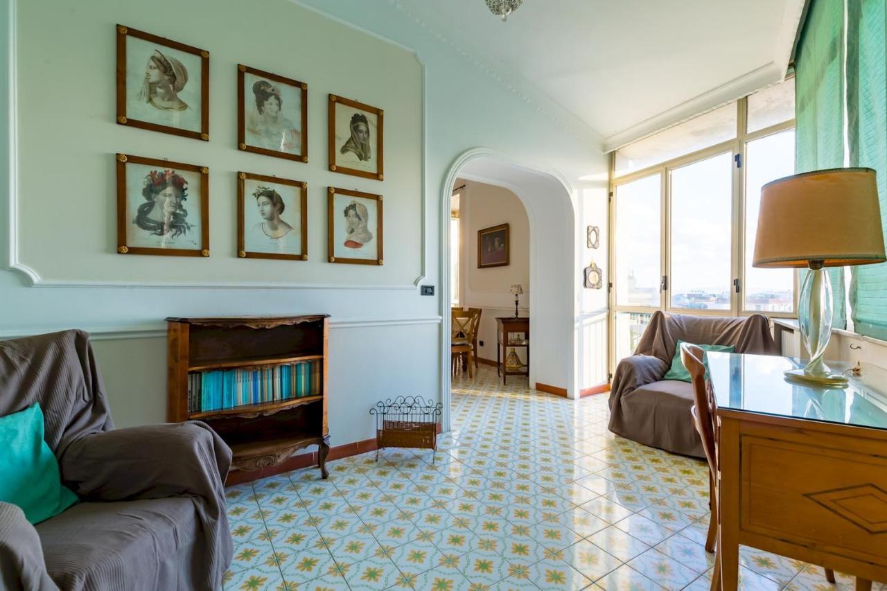 Villa Paola - Hidden Panoramic Garden And Terraces By Napoliapartments Zewnętrze zdjęcie